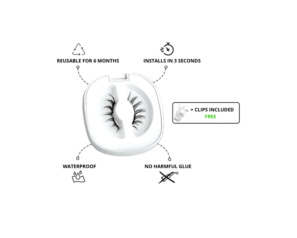 Magnetic Faux Mink Lashes Set