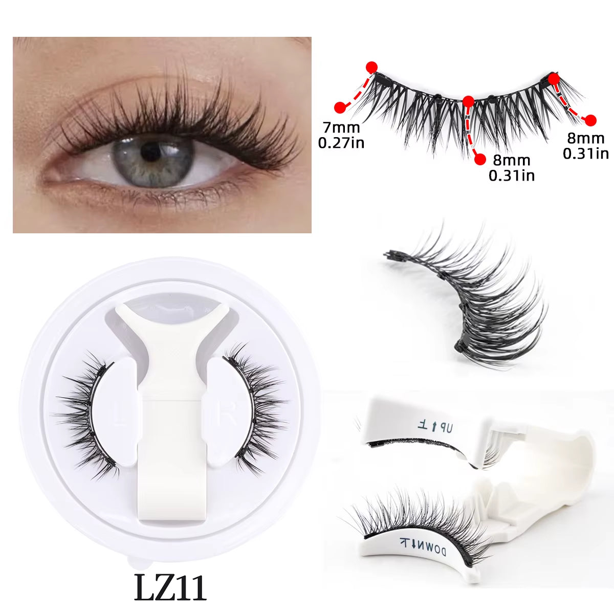 Magnetic Faux Mink Lashes Set