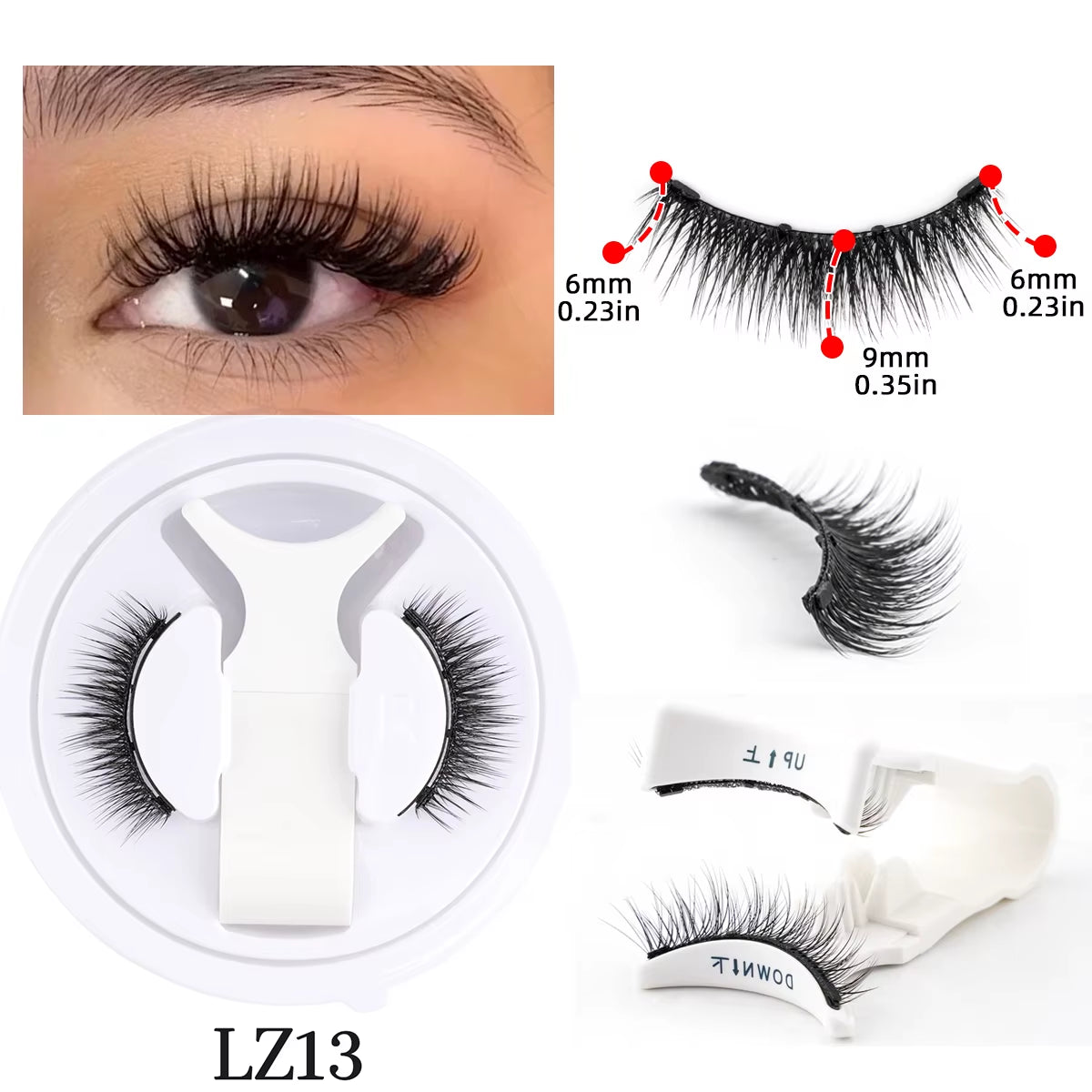 Magnetic Faux Mink Lashes Set