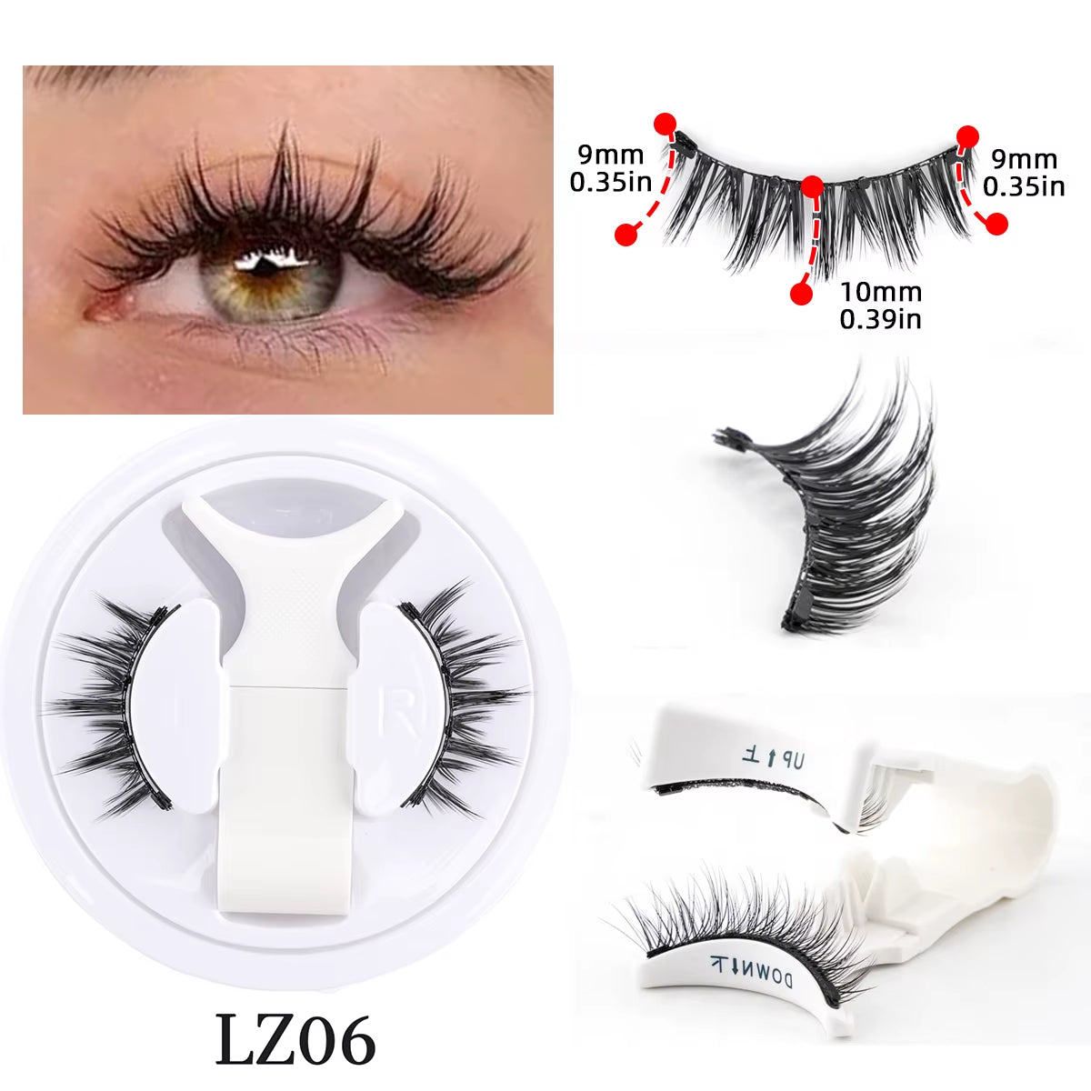 Magnetic Faux Mink Lashes Set